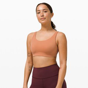 NWT Lululemon In Alignment Straight Strap Bra sz 4